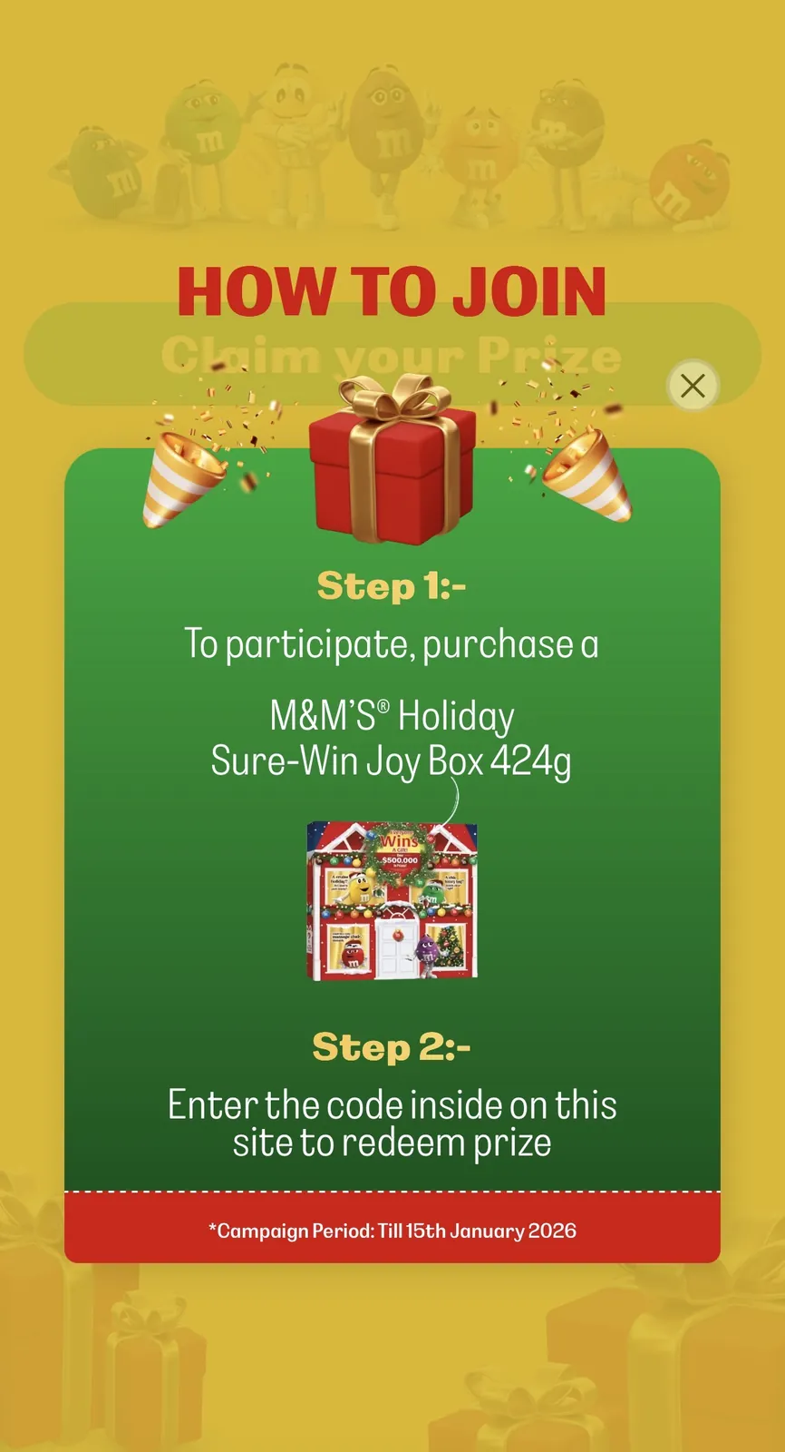 How to join the contest